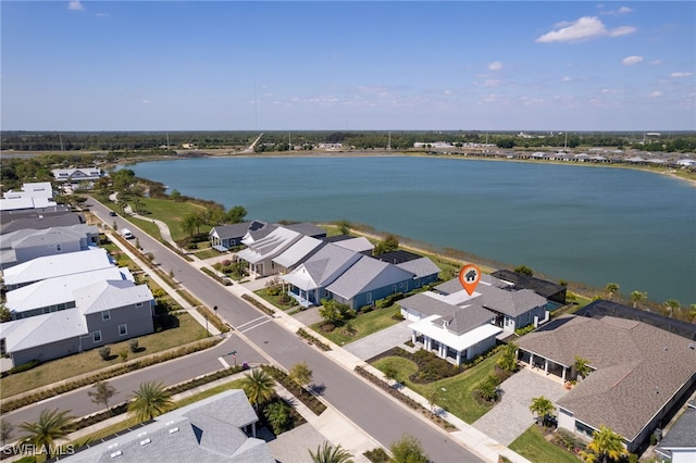 42207 Lake Timber Dr, Punta Gorda, FL 33982 - birds eye view of property featuring a residential view and a water view