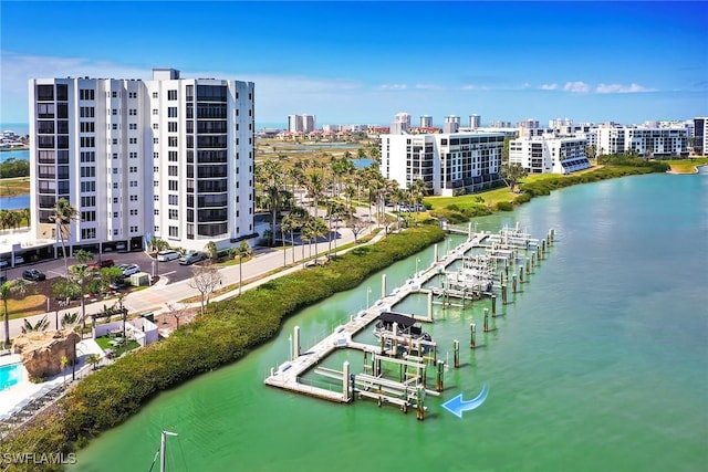 4141 Bay Beach Ln Unit 475, Fort Myers Beach, FL 33931 - aerial view with a water view