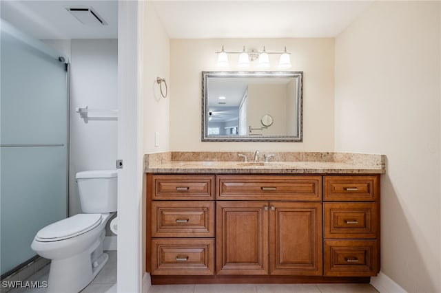 912 SW 48th Ter Unit 108, Cape Coral, FL 33914 - bathroom featuring vanity, toilet, and baseboards