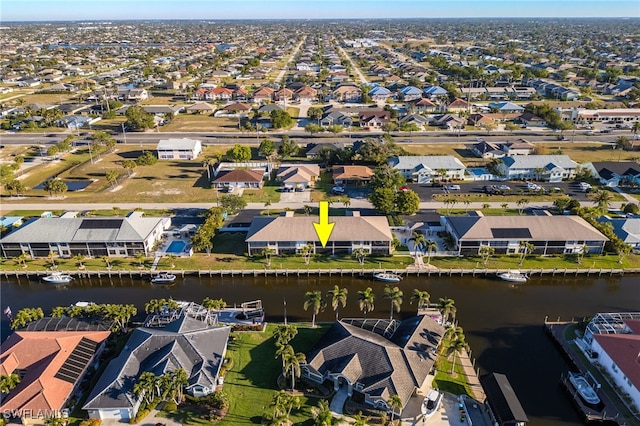 912 SW 48th Ter Unit 108, Cape Coral, FL 33914 - view of property location featuring nearby suburban area and a nearby body of water