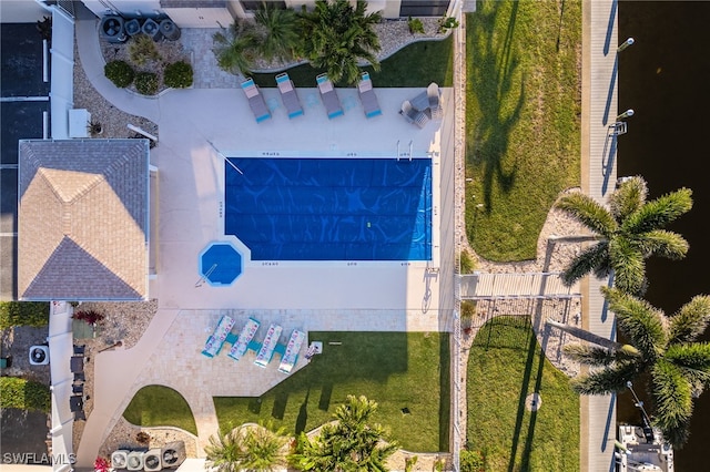 912 SW 48th Ter Unit 108, Cape Coral, FL 33914 - drone / aerial view