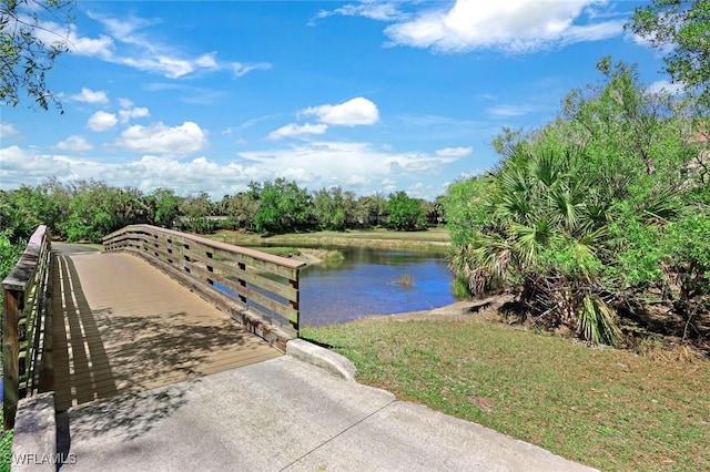 10530 Amiata Way Unit 105, Fort Myers, FL 33913 - exterior space featuring a water view