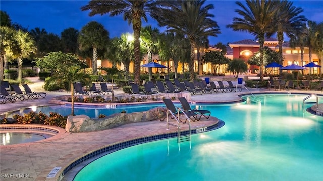 10530 Amiata Way Unit 105, Fort Myers, FL 33913 - pool featuring a patio area