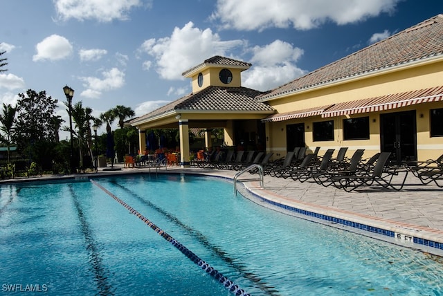 10530 Amiata Way Unit 105, Fort Myers, FL 33913 - pool featuring a patio area