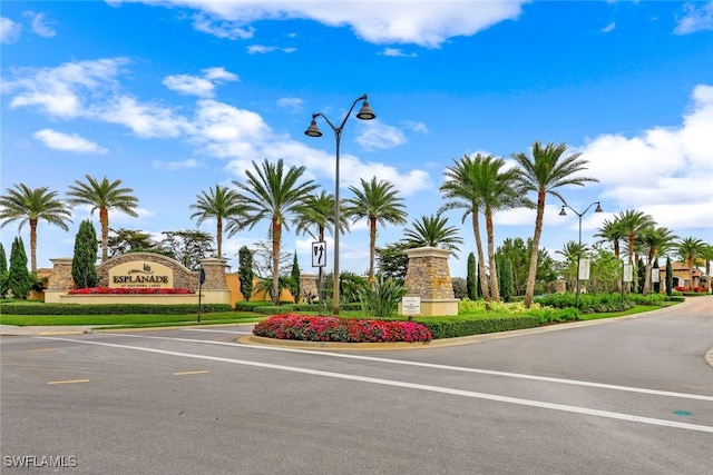 8021 Calle Canovas Ct, Naples, FL 34114 - view of asphalt street featuring street lights and curbs