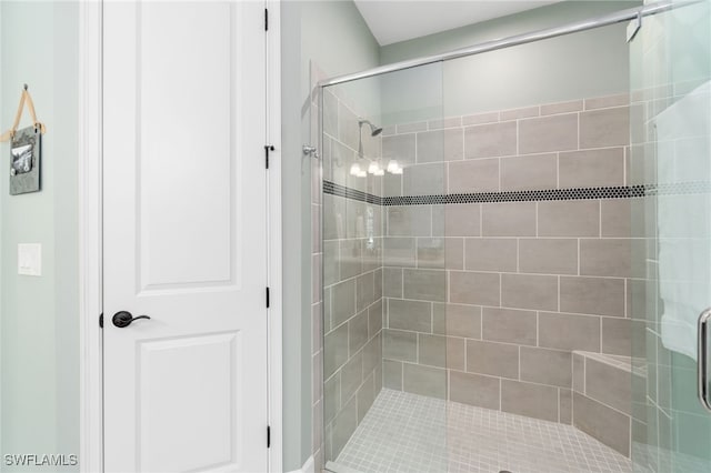8021 Calle Canovas Ct, Naples, FL 34114 - full bathroom with a stall shower