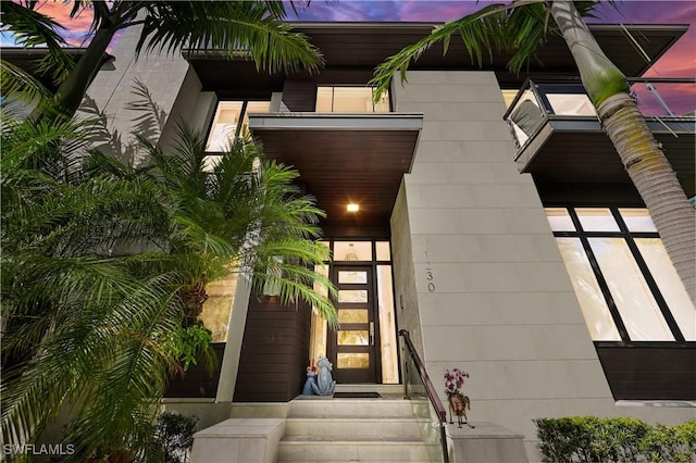 1230 Gulf Shore Blvd S, Naples, FL 34102 - view of exterior entry at dusk