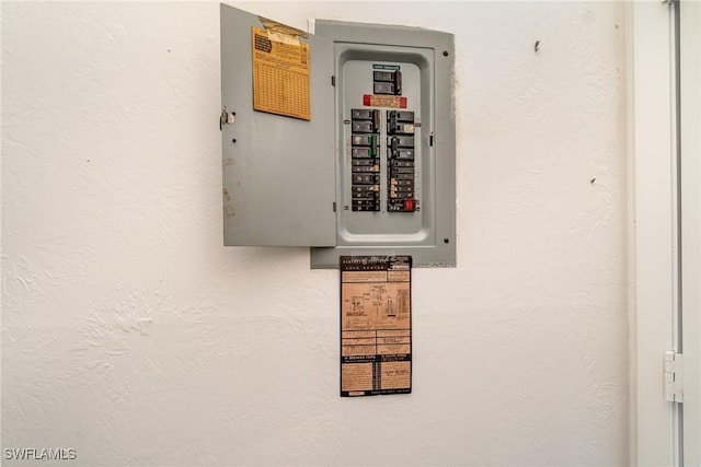 1006 SE 46th St Unit 1C, Cape Coral, FL 33904 - utility room with electric panel