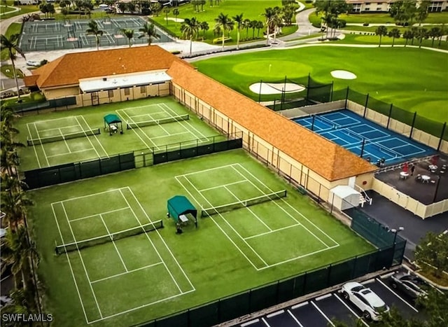 103 Teryl Rd Unit A4, Naples, FL 34112 - view of tennis court featuring view of golf course
