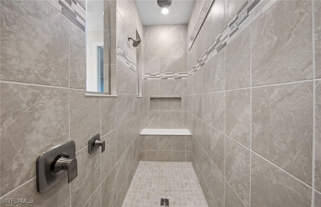 3056 Weston Manor Dr, Alva, FL 33920 - full bathroom with tiled shower