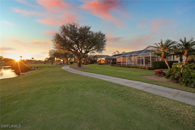 19765 Vintage Trace Cir, Estero, FL 33967 - view of community with a lawn