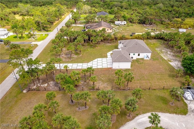 2814 26th Ave SE, Naples, FL 34117 - view from above of property with a forest