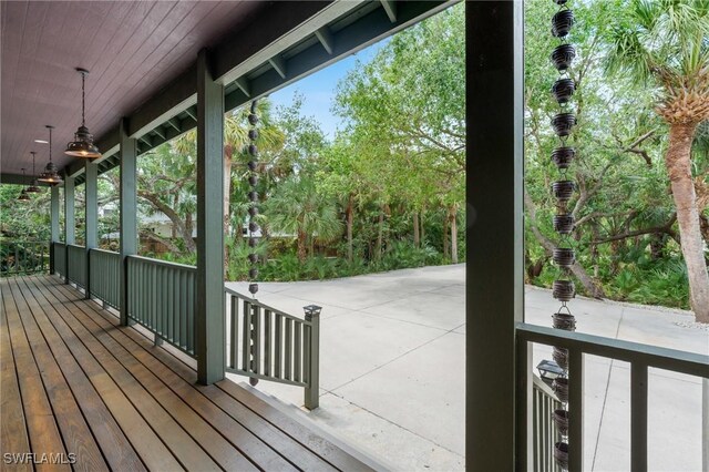 20732 Charing Cross Cir, Estero, FL 33928 - wooden terrace featuring a patio area