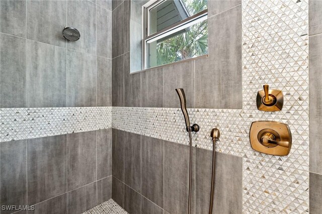 20732 Charing Cross Cir, Estero, FL 33928 - bathroom featuring tiled shower
