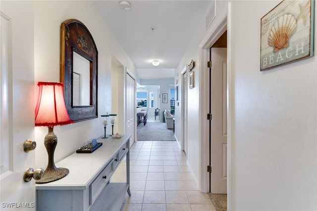 16605 Lake Circle Dr Unit 337, Fort Myers, FL 33908 - hall featuring light tile patterned floors and visible vents