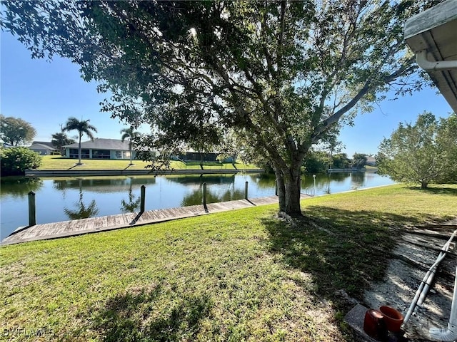 view of water feature
