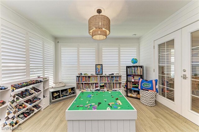 621 Trabue Ave, Punta Gorda, FL 33950 - rec room featuring wood finished floors