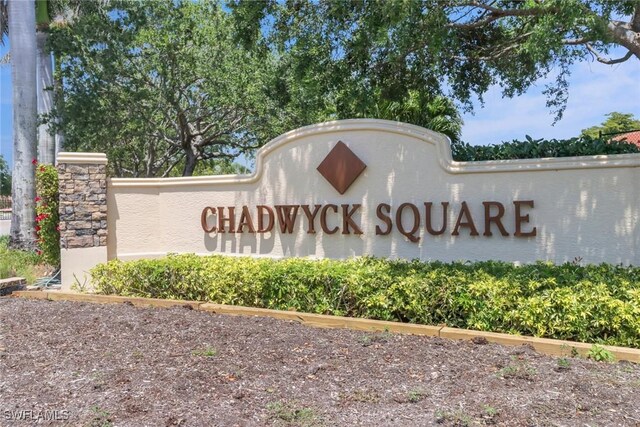 24840 Divot Dr, Bonita Springs, FL 34135 - view of community sign