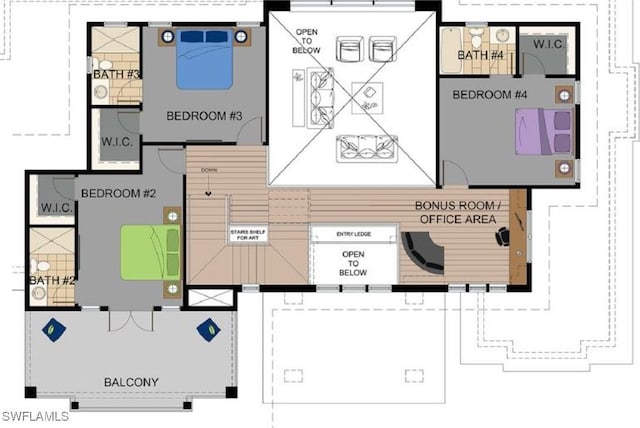 view of layout