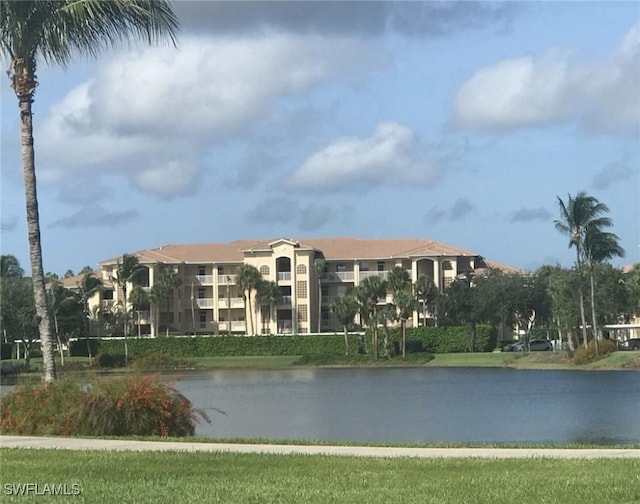 property view of water