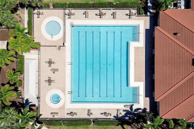 aerial view