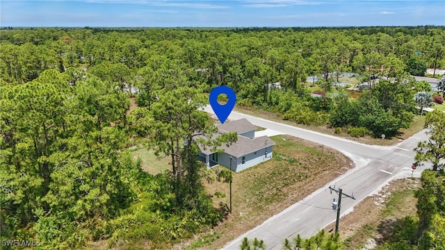 3906 E 10th St, Lehigh Acres, FL 33972 - drone / aerial view of a forest