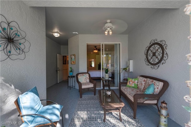 20695 Country Barn Dr, Estero, FL 33928 - view of patio / terrace with outdoor lounge area