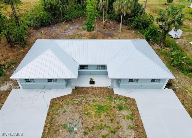 drone / aerial view