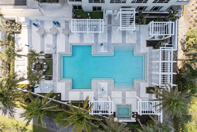 aerial view