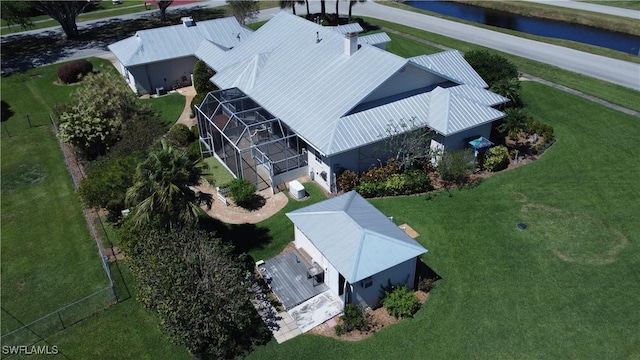 234 W Circle Dr, Clewiston, FL 33440 - aerial view featuring a water view