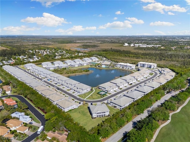 238 Indies Dr E Unit 101, Naples, FL 34114 - aerial view with a water view