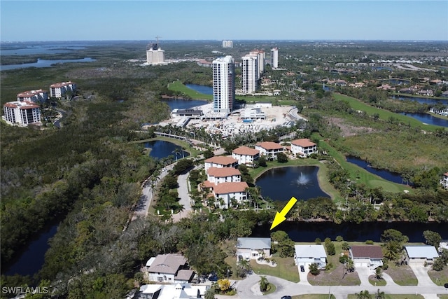 4764 Pembrooke Ln, Bonita Springs, FL 34134 - bird's eye view with a water view