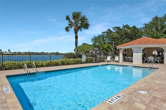 529 Mardel Dr Unit 311, Naples, FL 34104 - community pool featuring a patio