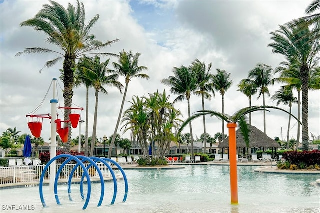 2604 Stonyhill Ct, Cape Coral, FL 33991 - view of swimming pool
