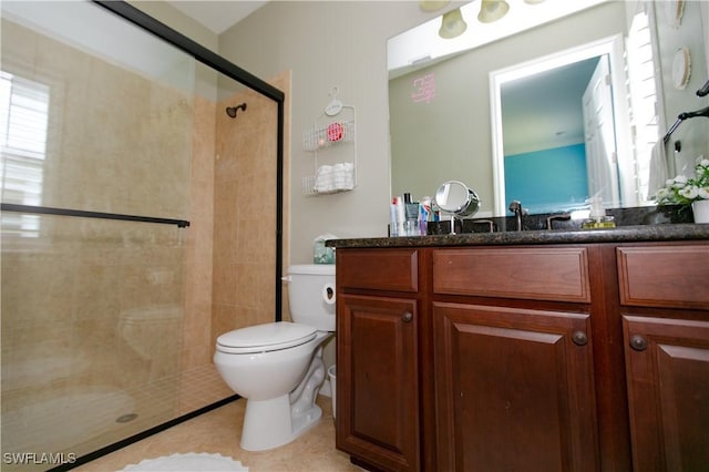 2604 Stonyhill Ct, Cape Coral, FL 33991 - full bath with toilet, vanity, and a stall shower