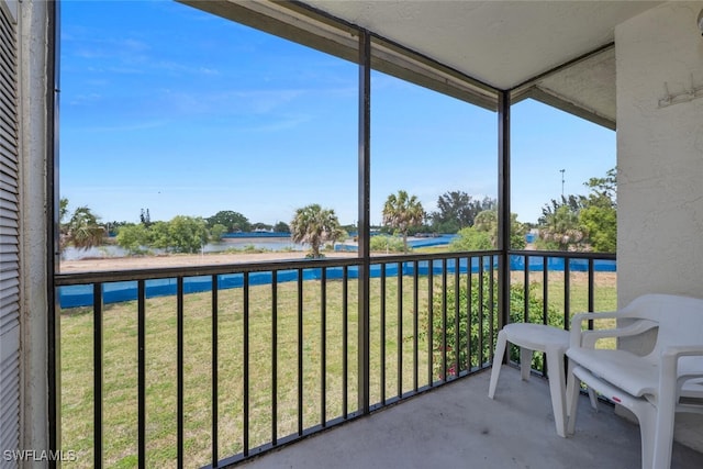 4146 27th Ct SW Unit 204, Naples, FL 34116 - balcony with a water view
