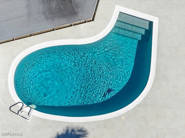view of pool