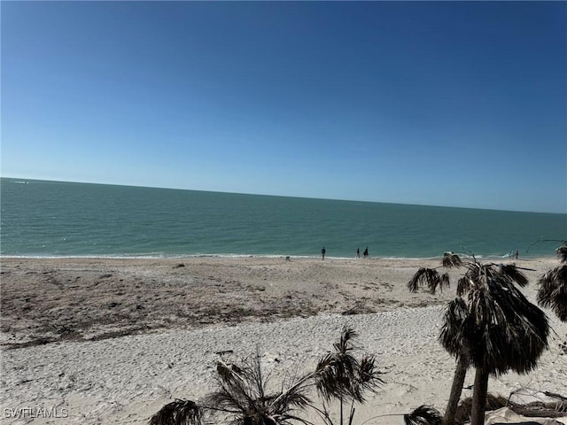 484 Gulf Bend Dr, Captiva, FL 33924 - water view featuring a beach view