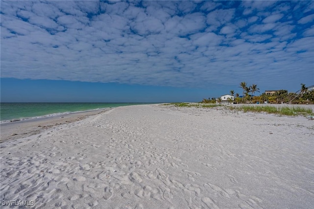 484 Gulf Bend Dr, Captiva, FL 33924 - water view featuring a beach view