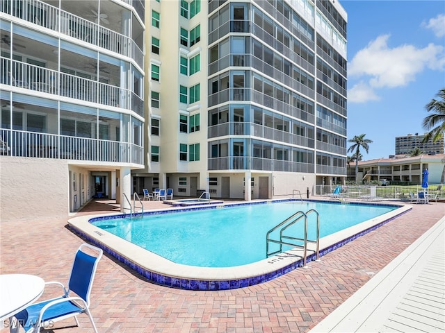 1070 S Collier Blvd Unit 507, Marco Island, FL 34145 - community pool with a patio area