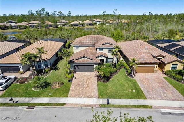 13570 San Georgio Dr, Estero, FL 33928 - bird's eye view with a residential view