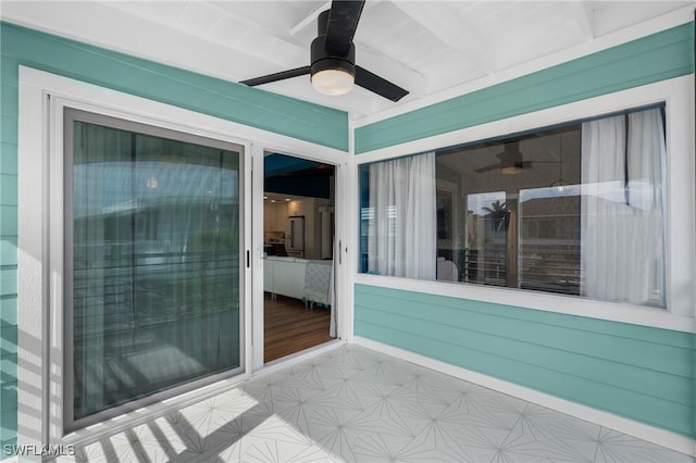 360 Bayland Rd, Fort Myers Beach, FL 33931 - exterior space featuring a ceiling fan
