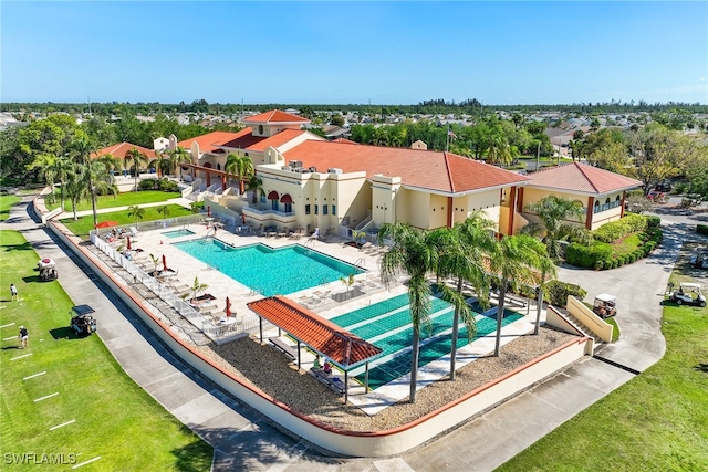 3895 Sabal Springs Blvd, North Fort Myers, FL 33917 - community pool featuring a patio area