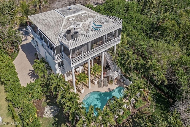 aerial view