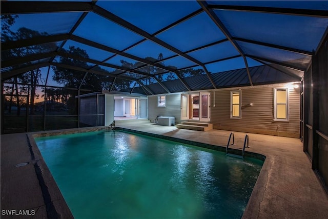 20587 Charing Cross Cir, Estero, FL 33928 - outdoor pool featuring a patio area