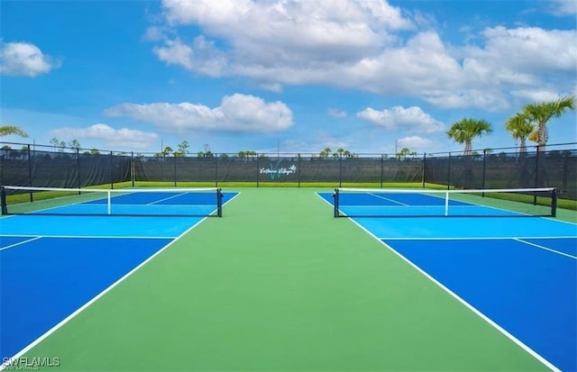 19513 Hinkley Dr, Estero, FL 33928 - view of sport court featuring fence