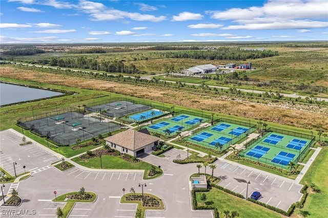 19513 Hinkley Dr, Estero, FL 33928 - bird's eye view featuring a water view