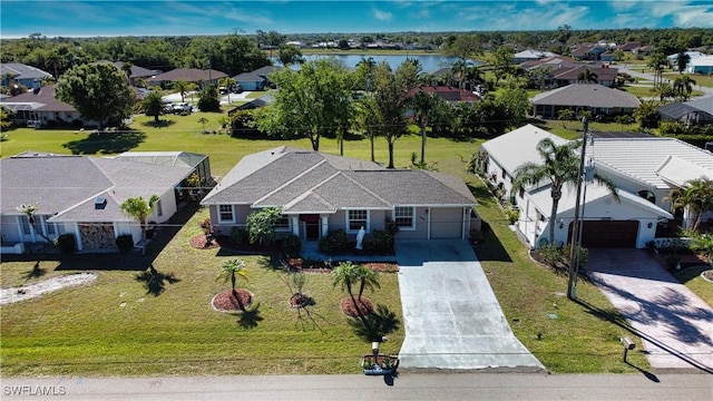 1675 Blue Lake Cir, Punta Gorda, FL 33983 - aerial view with a residential view and a water view