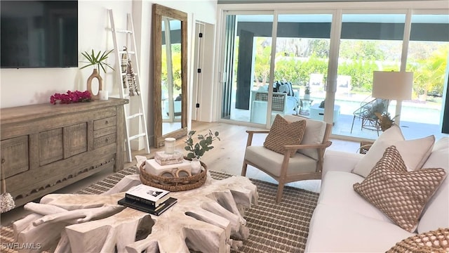 view of living room
