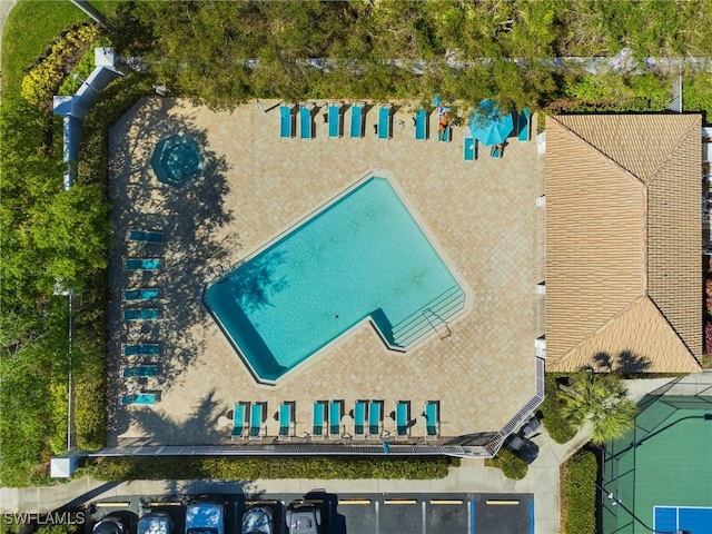 15703 Marcello Cir, Naples, FL 34110 - aerial view